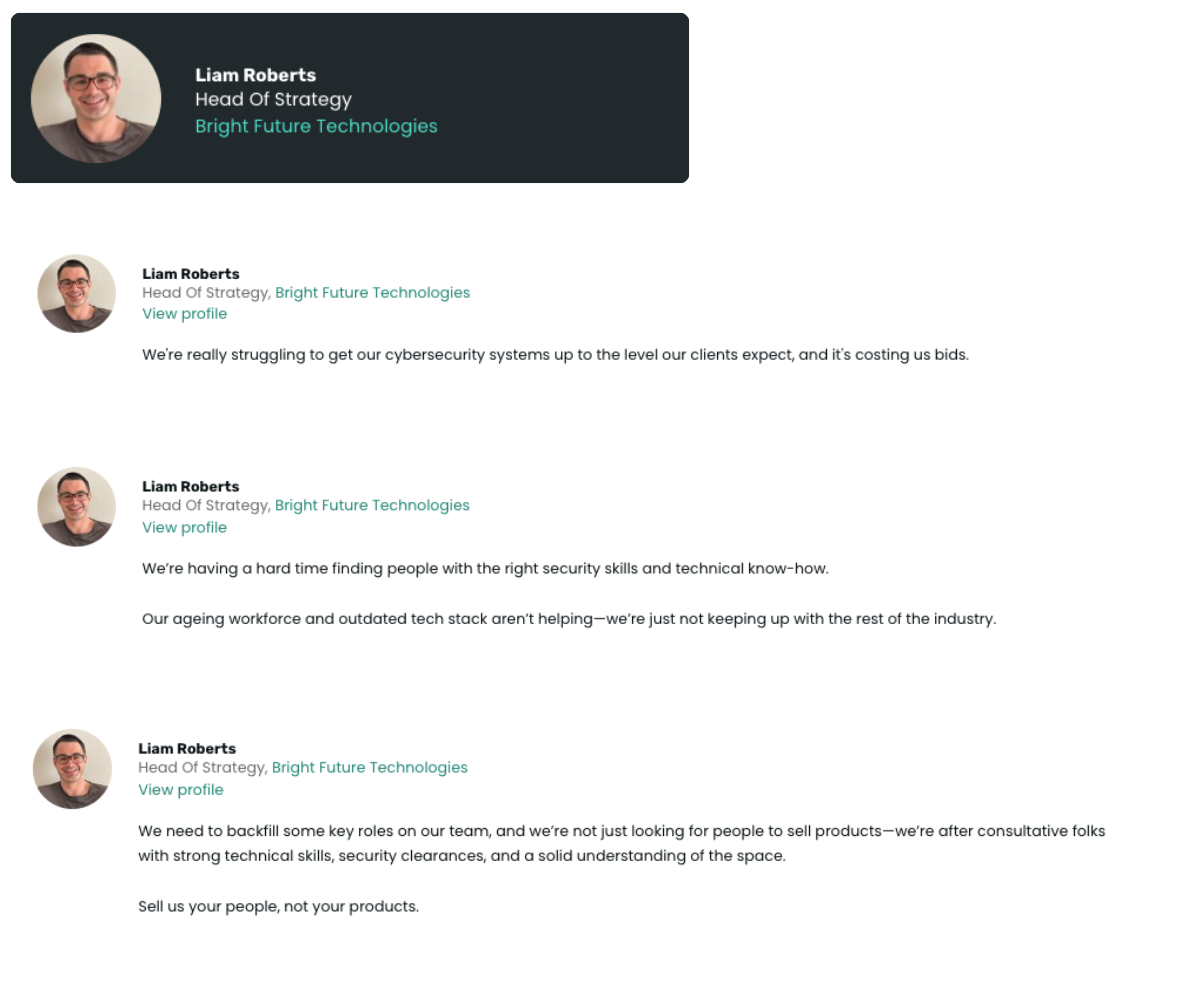 Pulse individual key insights screenshot